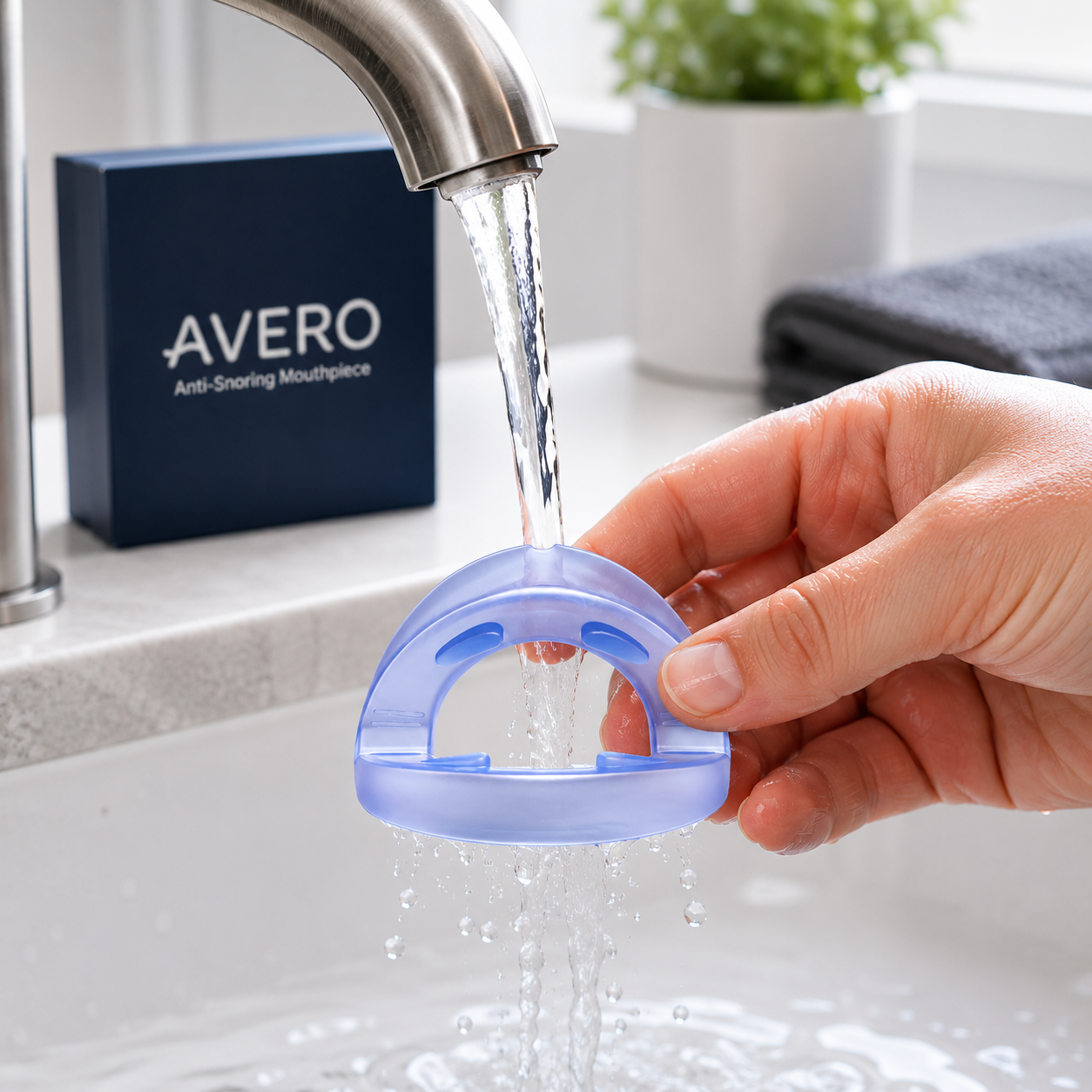 Anti-Snoring Teeth Bruxism Mouthguard Sleep Apnea Snoring Device - Improves Sleep Quality Stops Snoring for Better Rest